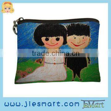 JSMART photo printed giftware Change purse wedding ceremony