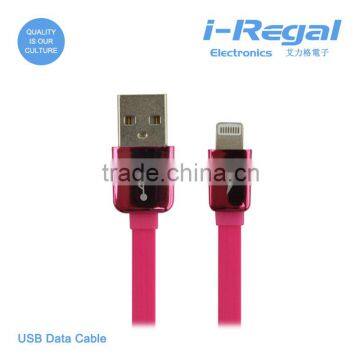 Micro usb cable flat V8 cable by Android hot sale