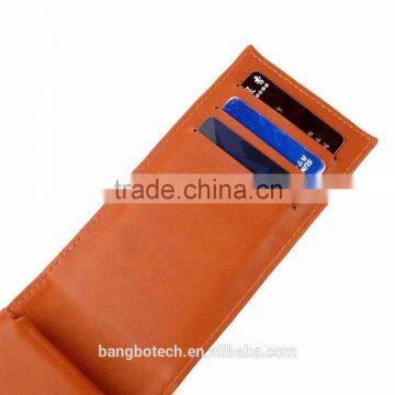 Popular Simple Leather PU Blocking Wallets/case/holder for Iphoe & Credit Card Use photo-4