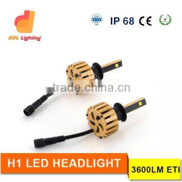 Factory Fanless Bright Led H1 Led Headlights for Car Head Light With Wholesale