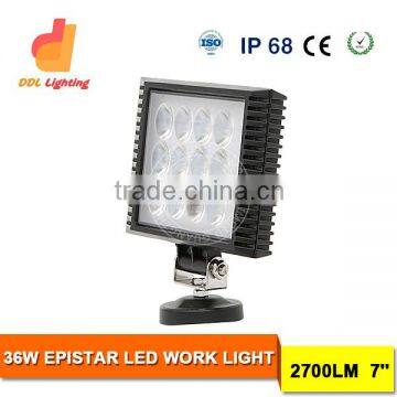 DDL 4x4 led work light crees led 36w bulb car work light led 12v light for work