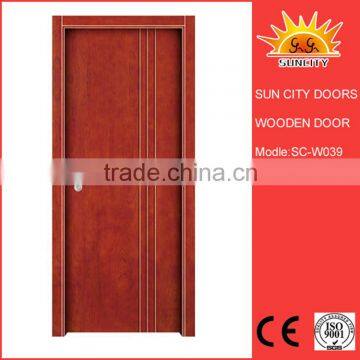 SC-W039 Professional Factory Supply Solid Door,Simple Wood Door