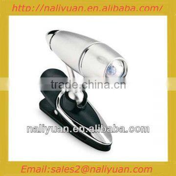 Hot sales bullet shape reading book light for promotion