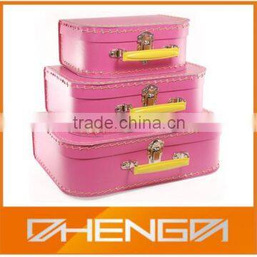 Hot Quality Customized Made paper suitcases kids (ZD2014-M020)