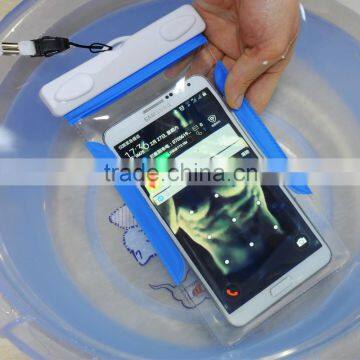 2016 Universal 4 inch or 6 inch PVC waterproof phone bag with Armband