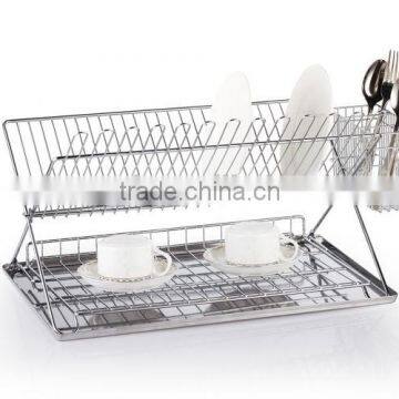 collapsible kitchen dish rack