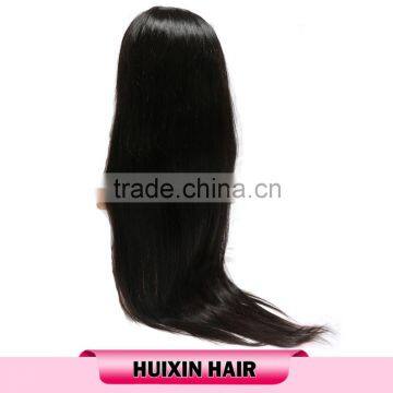 Hair Factory Can be Dyed Straight 22 Inch Virgin Peruvian Full Lace Wig photo-6