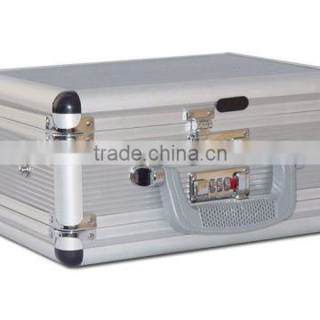 Silver Aluminum Gun Case, Silver Aluminum Pistol Case