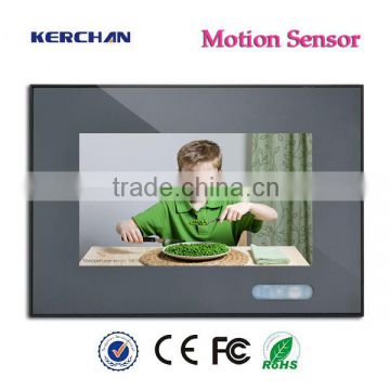 Retail store Sensor Triggering 7 Inch LCD Loop Video Advertising Display