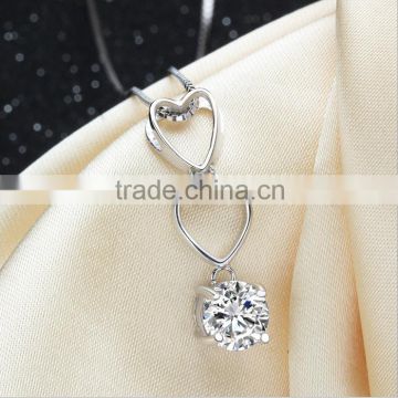 SCI109 double heart pair pendant for lover