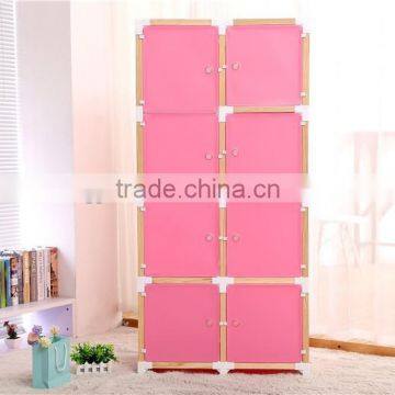 High quality magic diy pp cube cabinet plastic cabinet