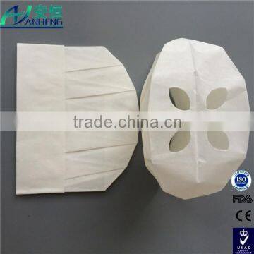 Disposable Paper Chef Hat for Food Disposable White Chef Hat Round Top/classic Top photo-2