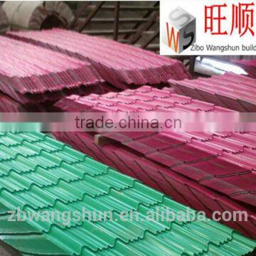 2016 Manufacturer of Good Quality and new type steel Roof Tiles