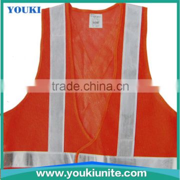 shiny color waterproof reflective running vest