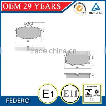 free samples ceramic D147 brake pad for VM/AUDI