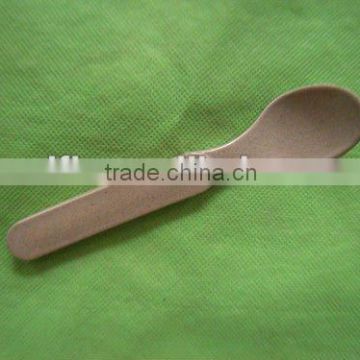 Kid bamboo dinner spoon--biodegradable spoon