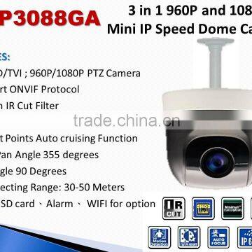 IW-P3088GA 2 Megapixel Wifi IR PTZ IP Speed Dome Camera