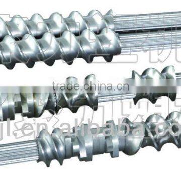 twin screw extruder screw element and the mandrel