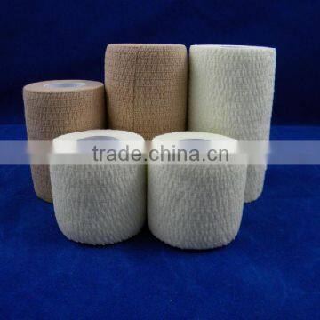 Elastic self-adhesive bandage roll