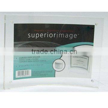 Curved Magnet Acrylic Photo Frame