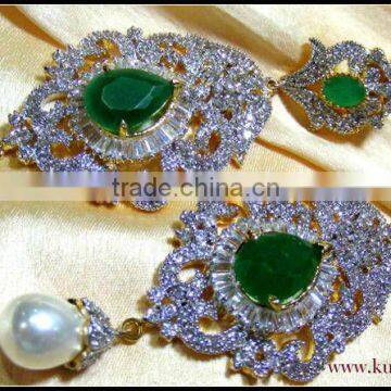 Designer Diamond Look Earring