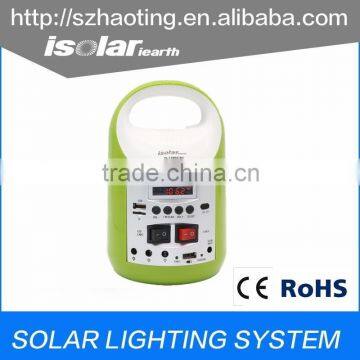 IS-1399S home solar system with led lamp solar usb solar lantern