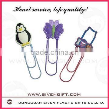 3d Soft Pvc Book Mark/bookmark