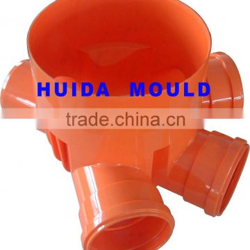 PP fitting mould inspection chamber plastic injection mould