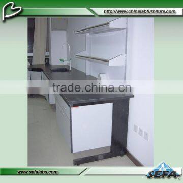 Hot Selling Dental Lab Customized Furniture Steel Wood Workbench photo-3