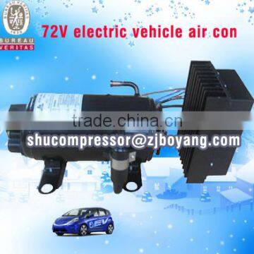 AUTO A/C (AC) COMPRESSOR of 72v electric vehicle air con Rail air conditioner cooling and heating system for metro and train