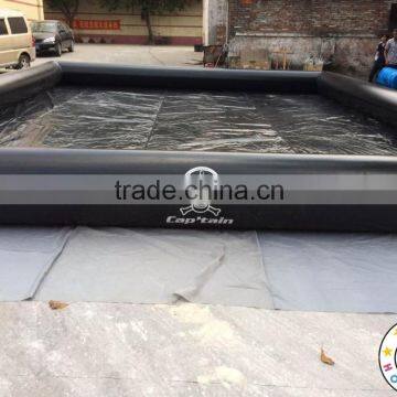 Custom balck inflatable swim pool/inflatable swimming pools