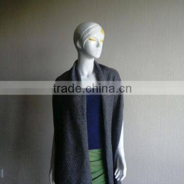 pure cashmere shawl for men and women with fish bone