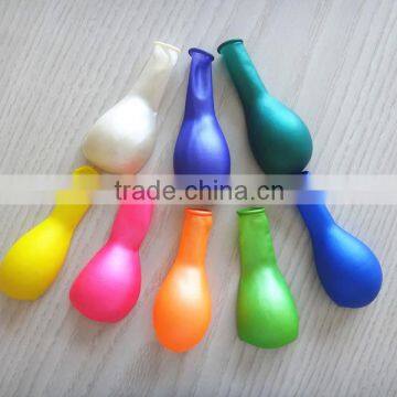 Factory price round shaped metallic round balloon