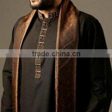 kurta shalwae -Royal Blue Kurta Shalwar Designs for Men