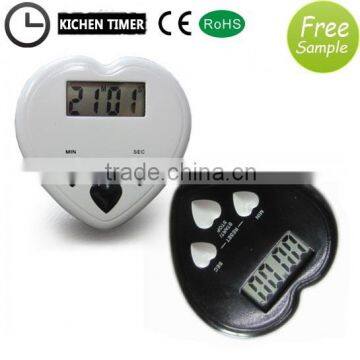 high quality Heart-shaped digital countdown timer