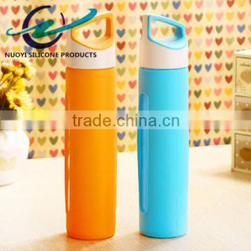 Long Hollow Out Silicone Cup Sleeve photo-6
