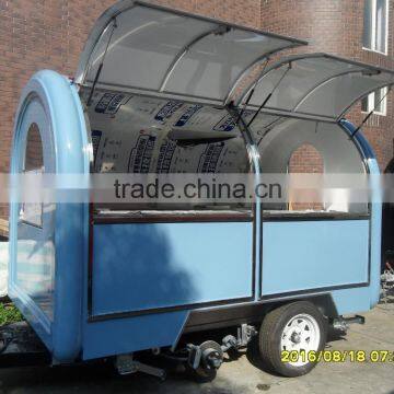 portable mobile concession food trailer