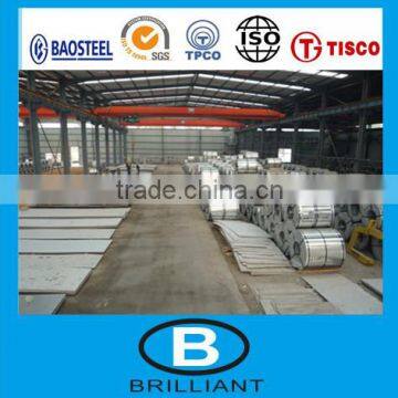 No.1 finish!! 410 stainless steel plate price per ton