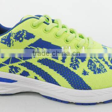 Colorful Sports Running Shoes With Flyknit Mesh Upper/MD Sole