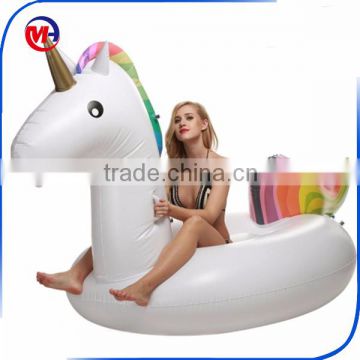 Roll over image to zoom in Inflatable Unicorn Pool Float 2.75M Giant Swan Inflatable Swimming Pool Toys