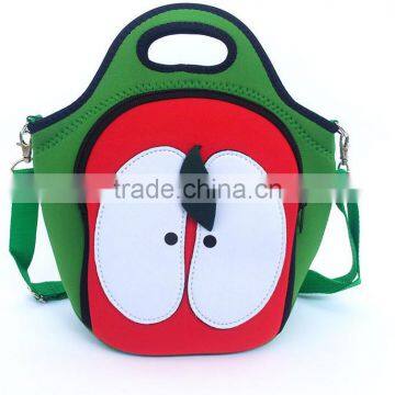 Animal Printed Neoprene Children Insulated Kids Lunch Bag With Shoulder Strap photo-2