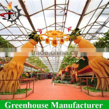 Hot Sale Large Multi-span Ecological Restaurant Greenhouse photo-5