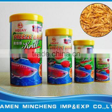 Bottled freeze dried krill in great quality