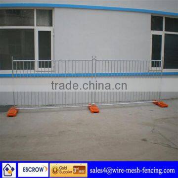 crowd control barrier/safety road fence /Pvc Coated Australia Temporary Fence