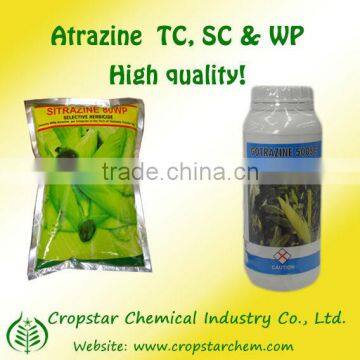 Atrazine 97%TC ,Atrazine 80%WP,Atrazine 900G/KG WDG