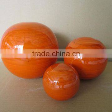 ORANGE STAR COVERING BAMBOO BALL, SPECAIL DESIGN FOR DECOR