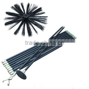 13 pc chimney brush&drain sweeping set