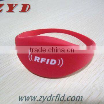 Access control UHF RFID cheap&cool silicone Wristband