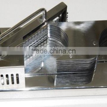 good quality stainless steel manual tomato slicer