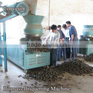 Fumin flat die 33mm large rice husk biomass briquetting machines